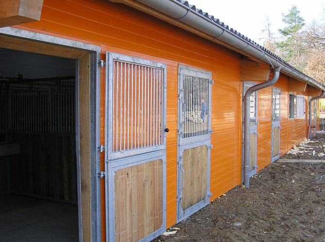 Stables for horses