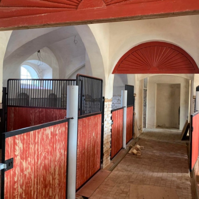 Reconstruction of the stables at the castle in Chlumec nad Cidlinou